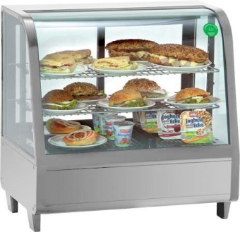 Витрина холодильная Koreco RTW 100L silver